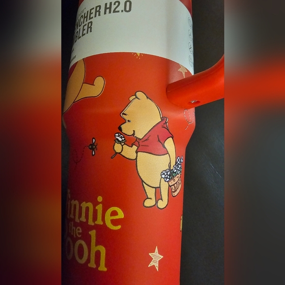 Stanley Red 40oz Insulated Tumbler Winnie the Pooh Collectible New In Box - Picture 14 of 16